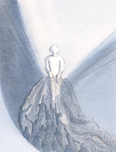Na Missa, como um pescador, Jesus atrai para o Seu Reino aqueles que O amam de Elizabeth Wang