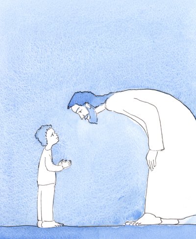 Cristo me mostrou que quando olha para mim quando estou sofrendo, é como se olhasse com amor para uma criança; e Seu único desejo é me ajudar e me dar paz interior, conforto e alegria., 2 de Elizabeth Wang