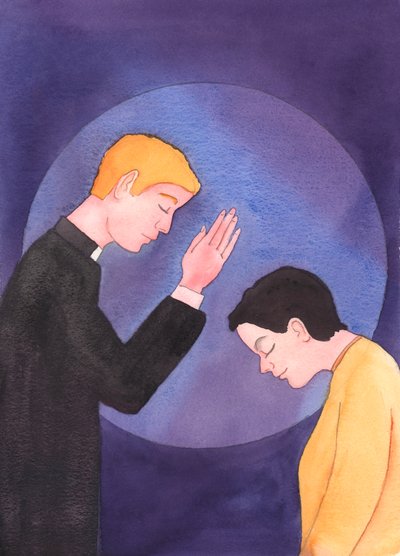 Todos os vivos são amados por Cristo nosso Deus, 2004 (w - c no papel) de Elizabeth Wang
