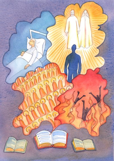 Poucos livros hoje contêm palavras sábias sobre as &39;Quatro Últimas Coisas&39;, que são Morte, Julgamento, Céu e Inferno, 2004 (w - c no papel) de Elizabeth Wang