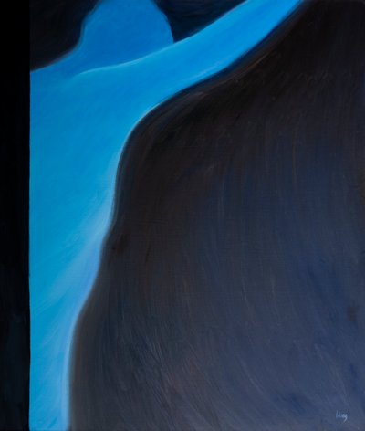 Por nosso amor, Cristo se entregou por nós, para pagar nossa dívida, 2001 (óleo a bordo) de Elizabeth Wang
