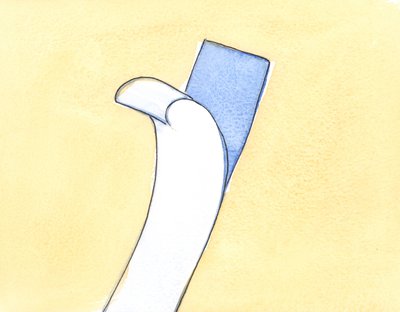Deus está trabalhando mesmo quando estamos fisicamente frágeis, 2002 (w - c no papel) de Elizabeth Wang