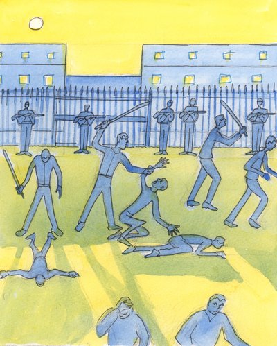 Os governos ofendem a Deus quando deixam de proteger e ajudar seu povo, 2004 (w - c no papel) de Elizabeth Wang