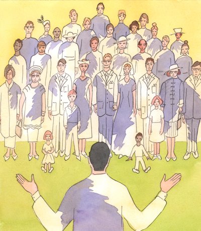 Como ficaríamos envergonhados se os pecados que cometemos aparecessem como manchas em nosso &39;exterior&39;, como manchas sujas em nossas roupas, 2003 (w - c no papel) de Elizabeth Wang