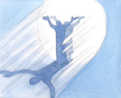 Se eu amo, totalmente, Jesus é totalmente meu para oferecer em oração, e nós somos um diante do Pai, 2000 (w - c no papel) de Elizabeth Wang