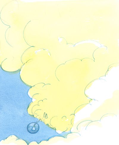 Se imaginarmos a terra, e a &39;escada&39; para o Céu, como se fosse das alturas do Céu, podemos ver que a vida terrena foi muito curta, e nossos sofrimentos muito breves, na Luz da Eternidade, 2003 (w - co de Elizabeth Wang