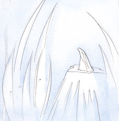 Nossa Senhora dá toda a honra e adoração a Deus, como qualquer criatura deve., 2001 (w - c no papel) de Elizabeth Wang