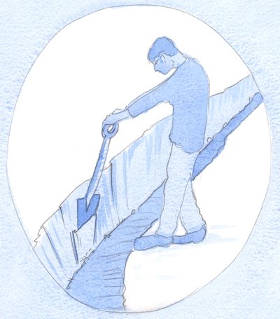 Quanto maior o número de nossas penitências, feitas com sinceridade, mais profundo se torna o &39;canal&39; de nossa alma através do qual a graça chega a outros, 2002 (w - c no papel) de Elizabeth Wang