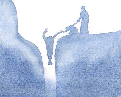 Quanto mais firmemente nos apegamos a Cristo, mais seguramente podemos ajudar os outros por meio de nossos esforços, em intercessão e ação, 2000 (w - c no papel) de Elizabeth Wang