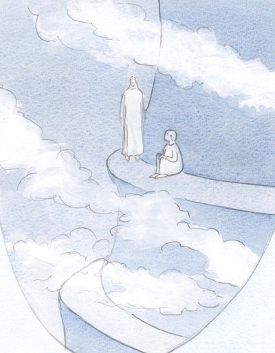Nós, também, devemos esperar às vezes, até que vejamos Cristo e Sua Vontade mais claramente, 2000 (w - c no papel) de Elizabeth Wang