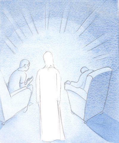 Quando dois ou três estão reunidos para orar em nome de Jesus, ele está lá entre eles, 2.000 (w - c no papel) de Elizabeth Wang