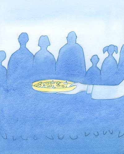 Onde inverdades ou distorções da verdade são incluídas em programas de catequese, ou em palestras e jornais católicos, é como se as pessoas estivessem recebendo, em uma festa, um prato com alfinetes de desenho como de Elizabeth Wang