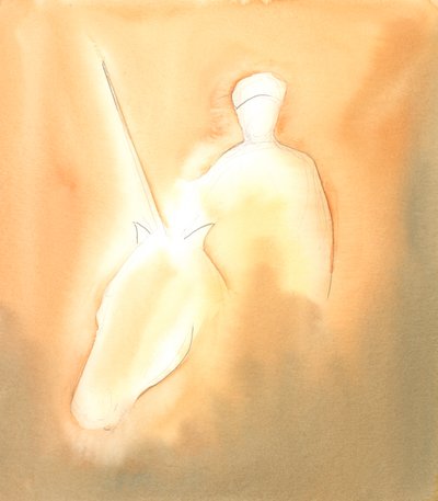 Quem quiser avaliar a natureza intrínseca e o propósito de qualquer grupo ou movimento, secular ou religioso, deve examinar a vida e as atitudes do fundador de cada grupo, 2004 (w - c no papel) de Elizabeth Wang