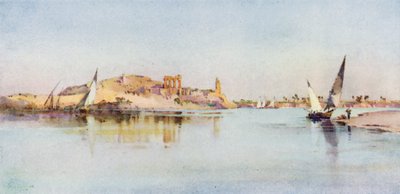 Kom Ombo (cor litho) de Ella Du Cane
