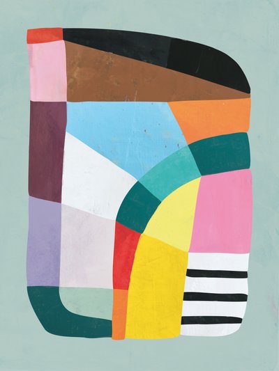 Design abstrato vibrante de Ellen Greup