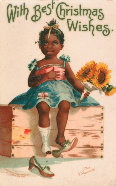 Cartão de natal americano de Ellen Hattie Clapsaddle