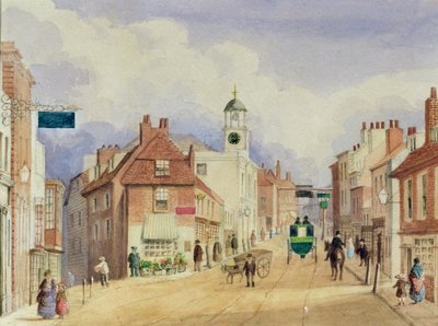 Croydon High Street, c.1850-55 de Ellen Keen