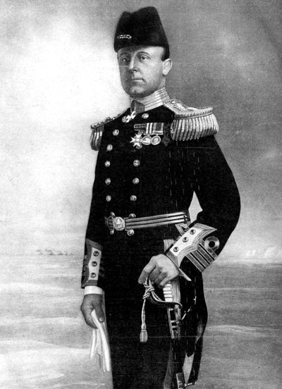 Almirante Sir John Rushworth Jellicoe, Comandante Chefe, Primeira Guerra Mundial, 1914 de Elliott and Fry