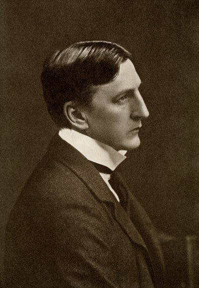Alfred Edward Woodley Mason, autor britânico, 1910. de Elliott and Fry
