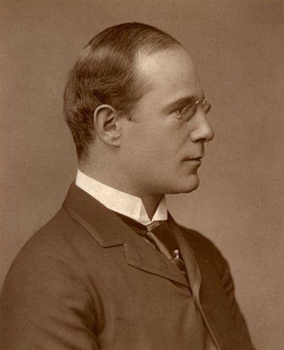 Richard Mansfield, ator-gerente britânico, 1888. de Elliott and Fry