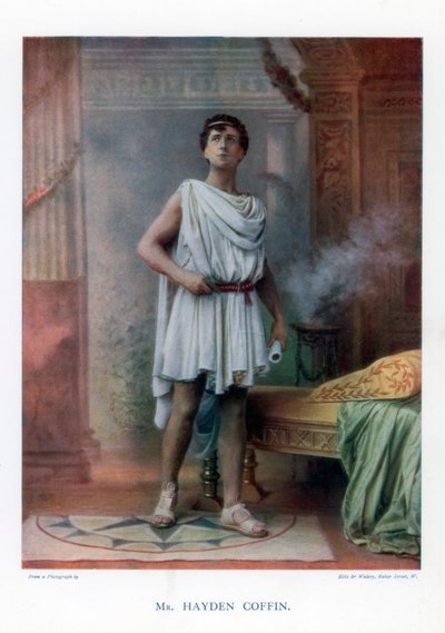 Charles Hayden Coffin, ator e cantor inglês, 1901. de Ellis and Walery