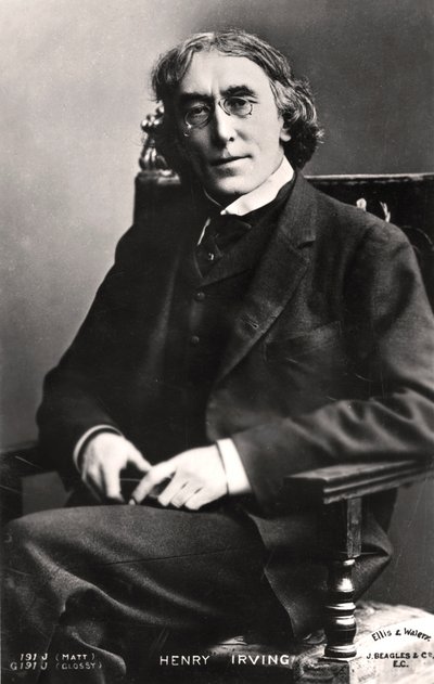 Harry Brodribb Irving 1870-1919, ator inglês, 1905. de Ellis and Walery