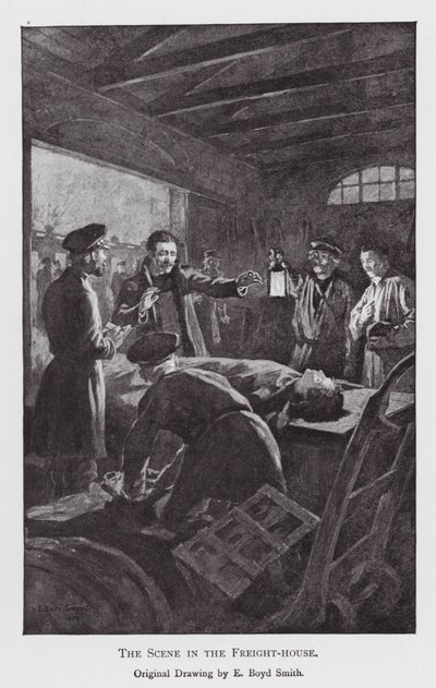 Ilustração para Anna Karenina de Leo Tolstoy (litografia) de Elmer Boyd Smith
