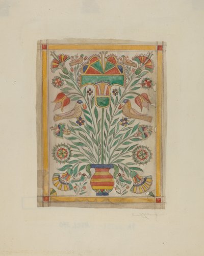 Pa. German Fraktur de Elmer R. Kottcamp