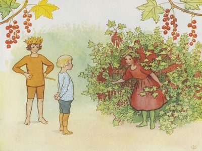 Lasse Liten no Jardim, 1923 de Elsa Beskow