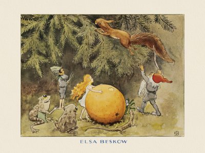 O Ovo do Sol  O Esquilo de Elsa Beskow