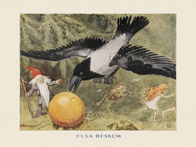 O Ovo do Sol Kråkan de Elsa Beskow