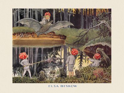 As Crianças do Papai Noel - O Morador Morcego de Elsa Beskow