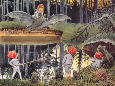 As Crianças do Papai Noel: O Morcego de Elsa Beskow