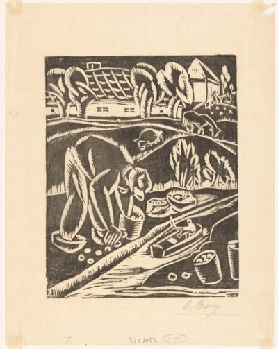 Agricultura de Else Berg (signed by artist)