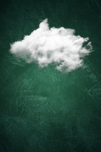 Textura Verde Nuvem de Sonho de Ema Paraschiv