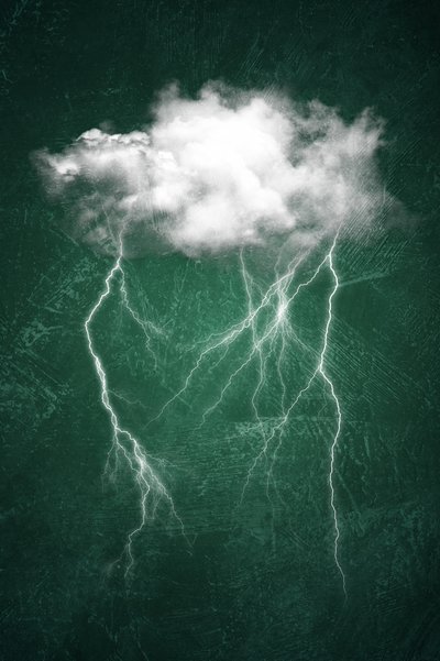 Tempestade de Relâmpagos Verdes de Ema Paraschiv
