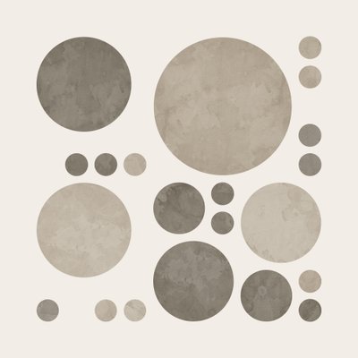 Círculos Suaves – Abstrato de Ema Paraschiv