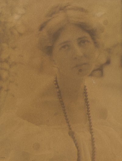 Retrato de Julia Hall McCune 1882-1971, c. 1898. de Ema Spencer