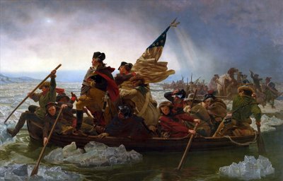 Washington atravessando o Delaware de Emanuel Leutze
