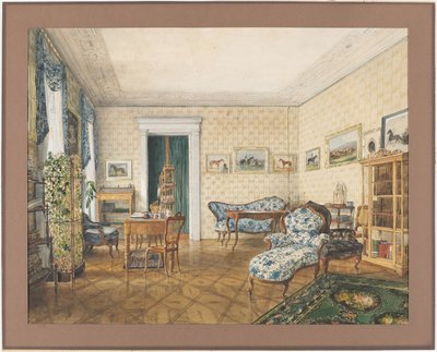 Sala de estar de um desportista de Emanuel Stöckler