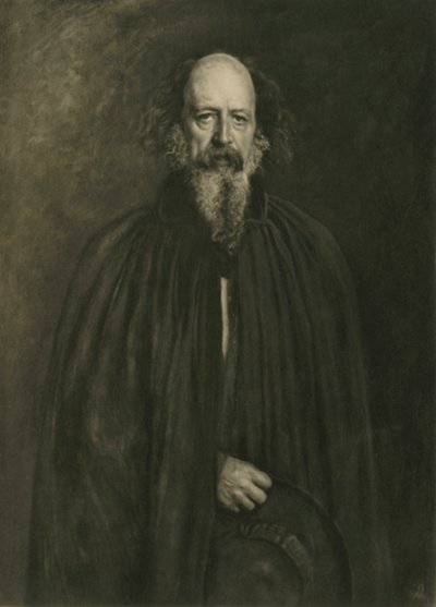 Alfred Lord Tennyson, 1881, 1908. de Emery Walker