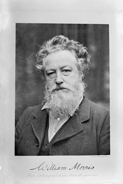 Retrato de William Morris, ca 1887. de Emery Walker