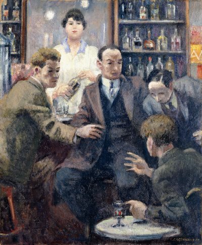 Discussão em um bar de Emil Cardinaux