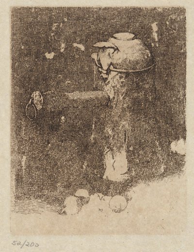 Natureza Morta com Cobre e Cebolas de Emil Carlsen