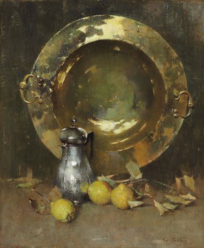Still Life, c.1918 (óleo sobre tela) de Emil Carlsen