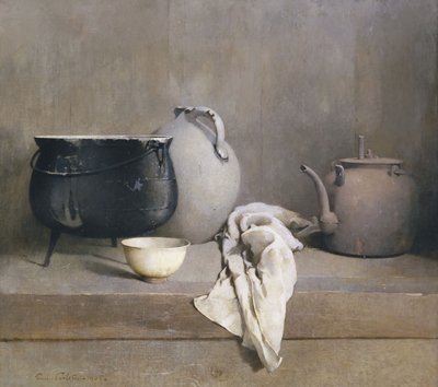 Estudo em cinza de Emil Carlsen