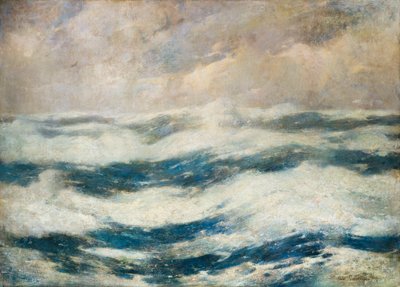 O céu e o oceano de Emil Carlsen