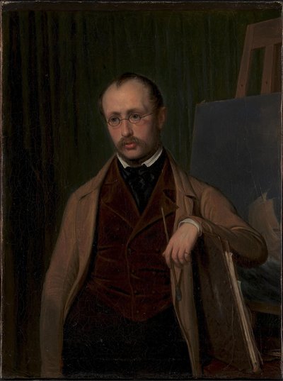 Retrato do Pintor Marinho de Emil Ditlev Bærentzen