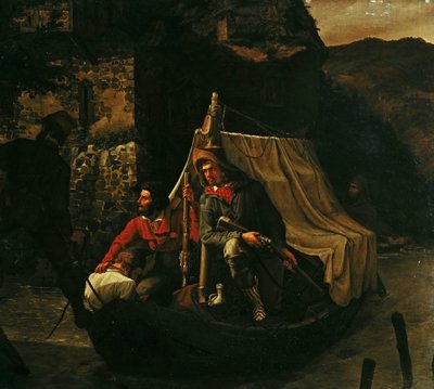 Os contrabandistas, 1830. de Emil Ebers