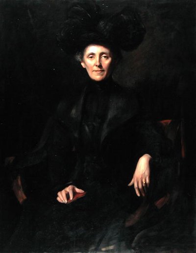 Senhora de Preto de Emil Fuchs